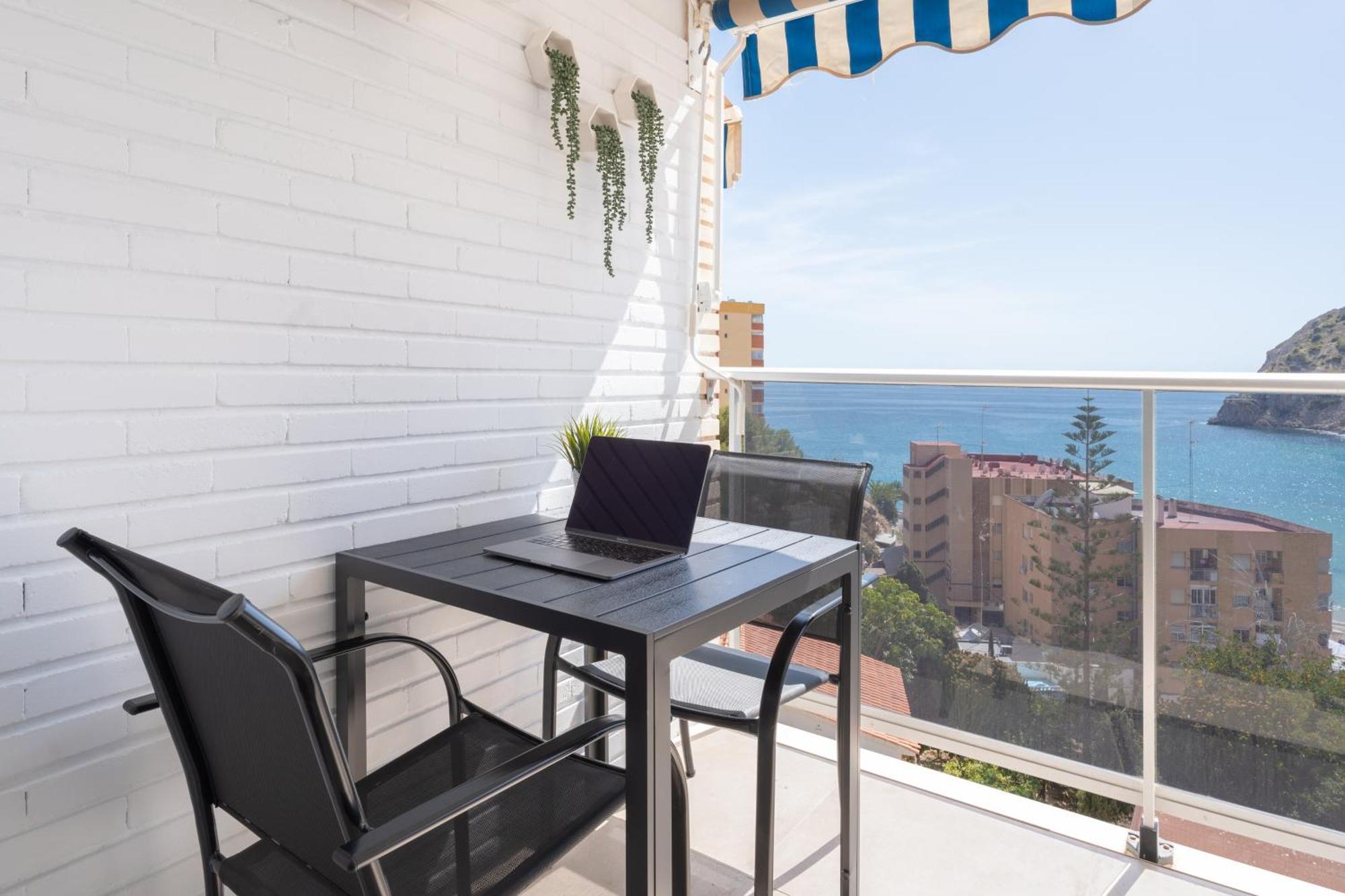 Apartamento Increibles Vistas La Cala Finestrat เบนิดอร์ม ภายนอก รูปภาพ